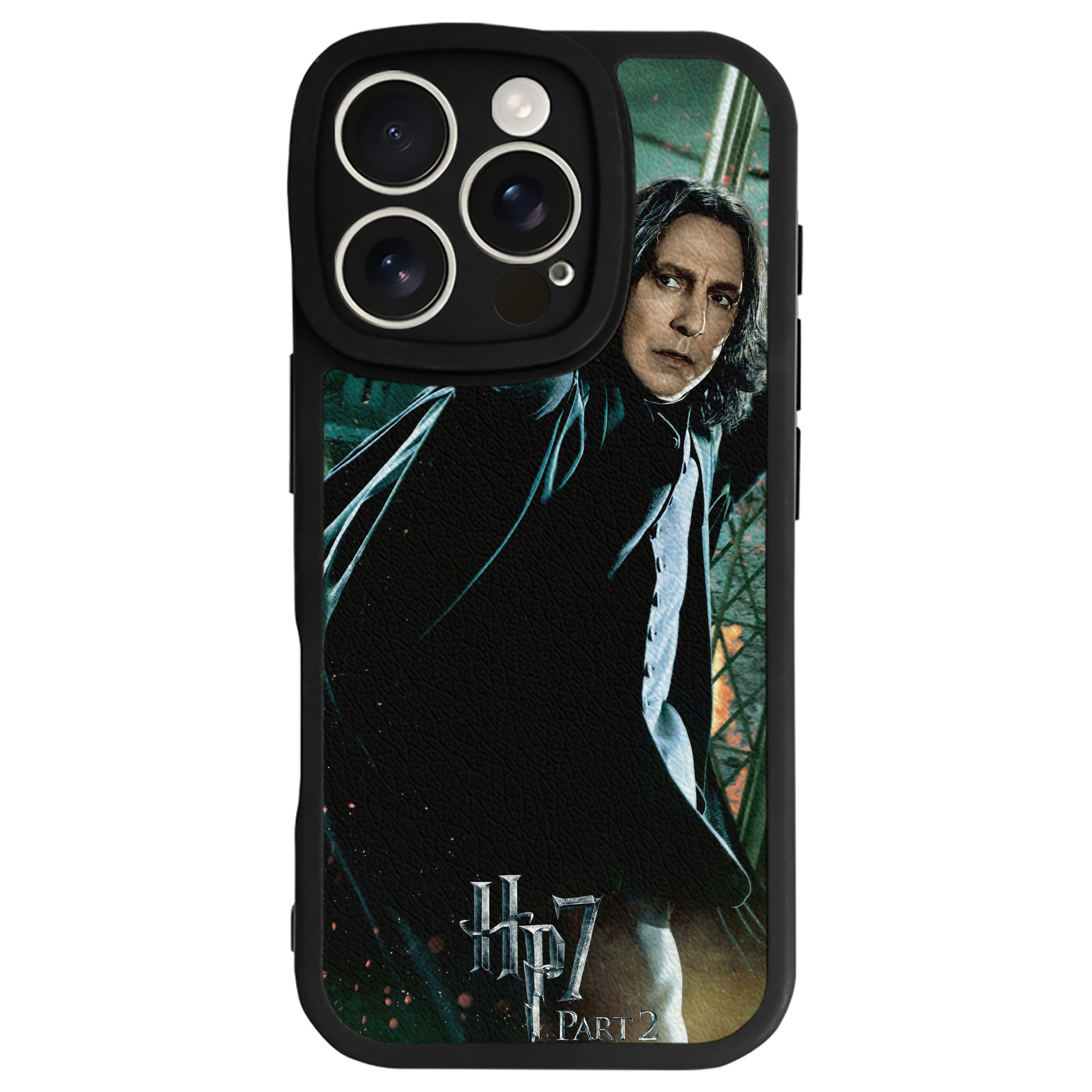 （画像用） Harry Potter ハリー・ポッターシリーズ 【iPhone 16シリーズ対応】シリコンスマホケース（レザー調） 材質：シリコン